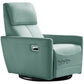 Solid Color Swivel Rocker Standard Recliner Leather Recliner Chair Clearhalo 'Chairs & Seating' 'furn' 'furn_recliners' 'Furniture' 'Living Room Furniture' 'Recliners' 7090582