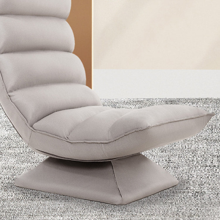 Sedia reclinabile in metallo in metallo reclinabile standard.