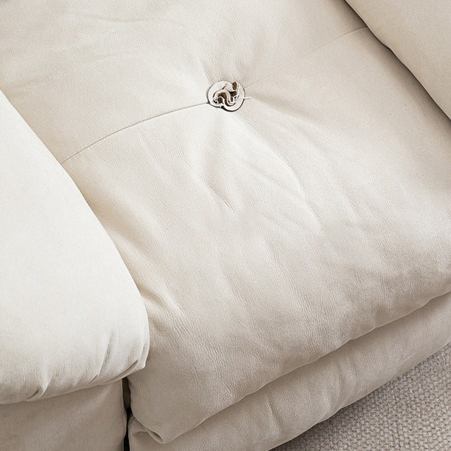 Swivel Rocker Standard Recliner Solid Color Faux Leather Recliner stoel met getufte rug