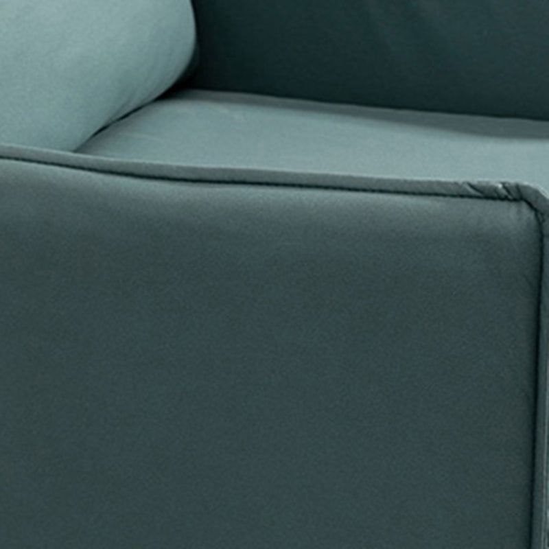 Reclinabile standard in pelle incollata contemporanea con piede indipendente