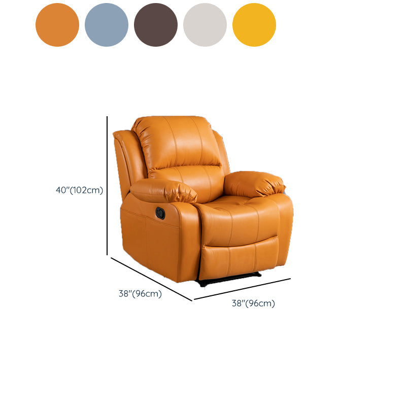 Fauteuil inclinable de couleur de couleur unie moderne
