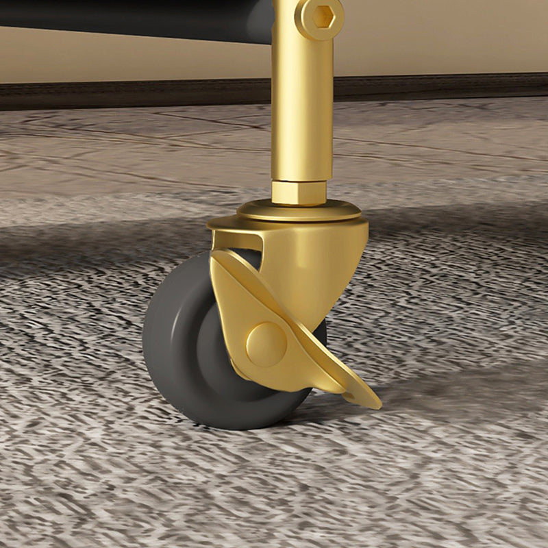 11" Wide Glam Corner Table Rectangular Accent Side Table with Storage Clearhalo 'Coffee & Accent Tables' 'End & Side Tables' 'end_side_tables' 'furn' 'furn_end_side_tables' 'Furniture' 'Living Room Furniture' 7090761