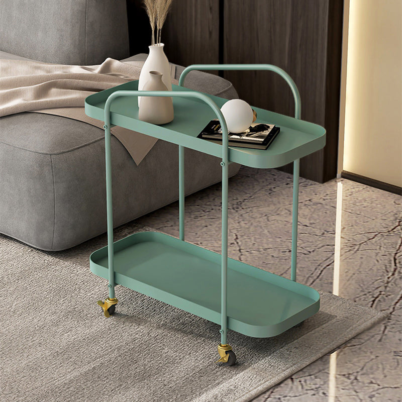 11" Wide Glam Corner Table Rectangular Accent Side Table with Storage Clearhalo 'Coffee & Accent Tables' 'End & Side Tables' 'end_side_tables' 'furn' 'furn_end_side_tables' 'Furniture' 'Living Room Furniture' 7090766