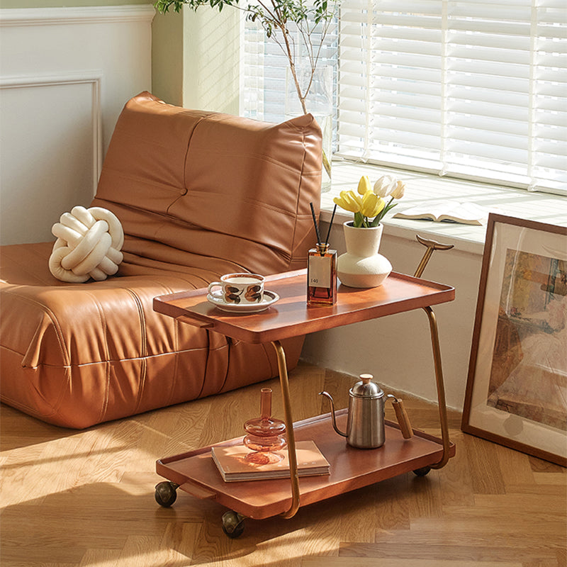 Contemporary Corner Table Rectangular Wood Side Table with Storage Clearhalo 'Coffee & Accent Tables' 'End & Side Tables' 'end_side_tables' 'furn' 'furn_end_side_tables' 'Furniture' 'Living Room Furniture' 7090787