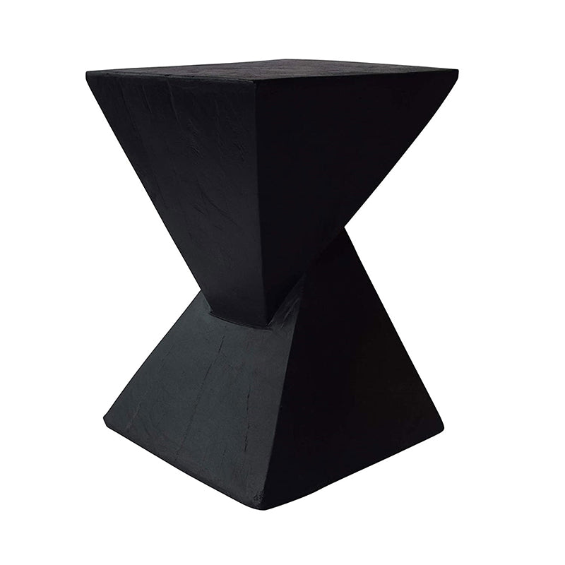 Tavolo da angolo contemporaneo da 12 "tavolo quadrata laterale in legno in difficoltà