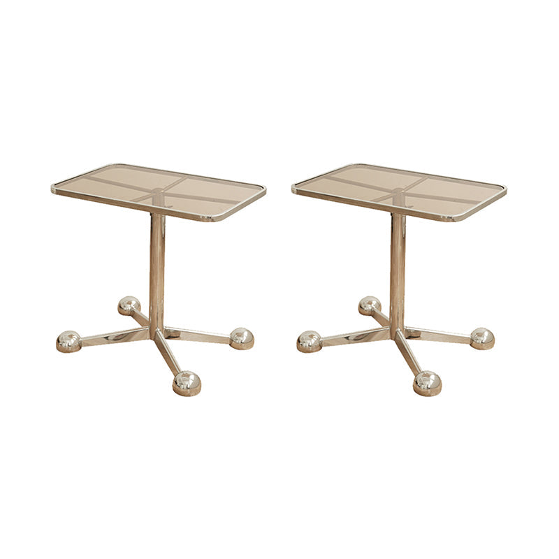 15" Wide Contemporary Corner Table Rectangular Accent Side Table