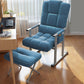 Hedendaagse standaardrecliner met Swivel Rocker en teruggebracht