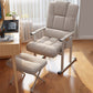 Hedendaagse standaardrecliner met Swivel Rocker en teruggebracht
