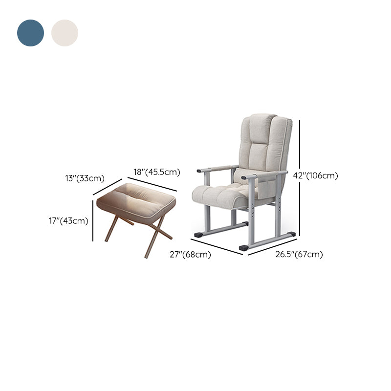 Hedendaagse standaardrecliner met Swivel Rocker en teruggebracht