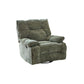 Swivel Rocker Standard Recliner Solid Color Manual-Handle Recliner Chair Clearhalo 'Chairs & Seating' 'furn' 'furn_recliners' 'Furniture' 'Living Room Furniture' 'Recliners' 7090974
