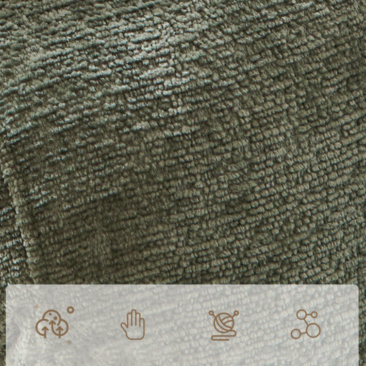 Swivel Rocker Standard Recliner Solid Color Manual-Handle Recliner Chair Clearhalo 'Chairs & Seating' 'furn' 'furn_recliners' 'Furniture' 'Living Room Furniture' 'Recliners' 7090977