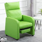 Solid Color Standard Recliner 38.18"H Recliner Chair with Footrest Green Clearhalo 'Chairs & Seating' 'furn' 'furn_recliners' 'Furniture' 'Living Room Furniture' 'Recliners' 7091086