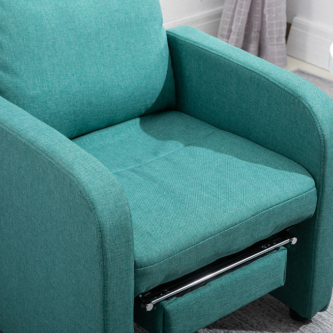 Solid Color Standard Recliner 38.18"H Recliner Chair with Footrest Clearhalo 'Chairs & Seating' 'furn' 'furn_recliners' 'Furniture' 'Living Room Furniture' 'Recliners' 7091087