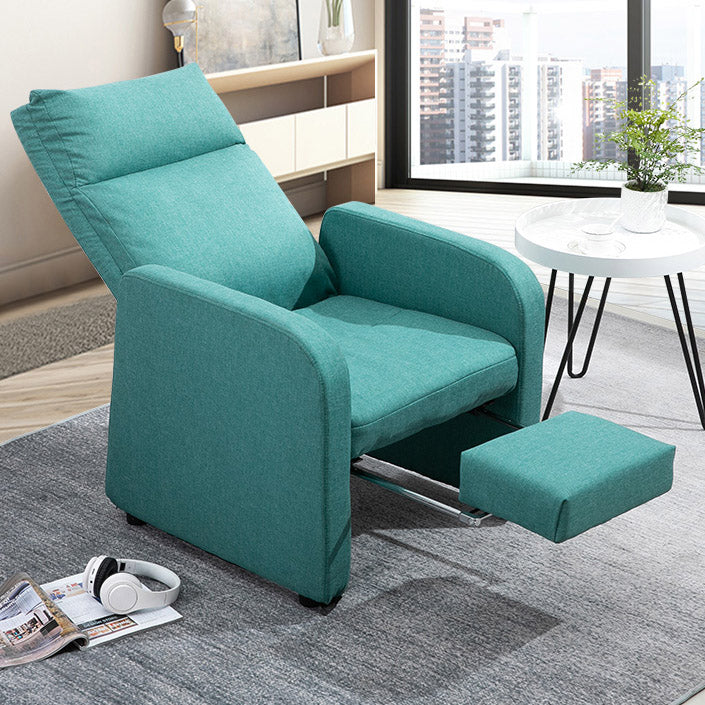 Solid Color Standard Recliner 38.18"H Recliner Chair with Footrest Clearhalo 'Chairs & Seating' 'furn' 'furn_recliners' 'Furniture' 'Living Room Furniture' 'Recliners' 7091093
