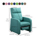 Solid Color Standard Recliner 38.18"H Recliner Chair with Footrest Clearhalo 'Chairs & Seating' 'furn' 'furn_recliners' 'Furniture' 'Living Room Furniture' 'Recliners' 7091098