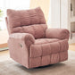 Solid Color Swivel Rocker Standard Recliner Metal Frame Recliner stoel