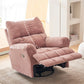 Solid Color Swivel Rocker Standard Recliner Metal Frame Recliner stoel