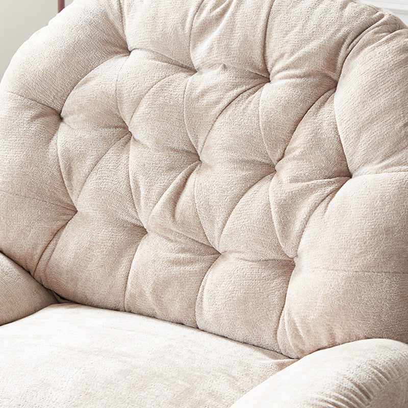 Opslagrecliner Positie Lock Recliner stoel met getufte rug