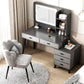 Modern 15.7" Wide Make-up Vanity with Drawer Modern Style Wooden Makeup Table