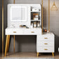 Modern 15.7" Wide Make-up Vanity with Drawer Modern Style Wooden Makeup Table