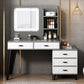 Modern 15.7" Wide Make-up Vanity with Drawer Modern Style Wooden Makeup Table