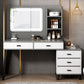 Modern 15.7" Wide Make-up Vanity with Drawer Modern Style Wooden Makeup Table