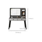 Modern 15.7" Wide Make-up Vanity with Drawer Modern Style Wooden Makeup Table