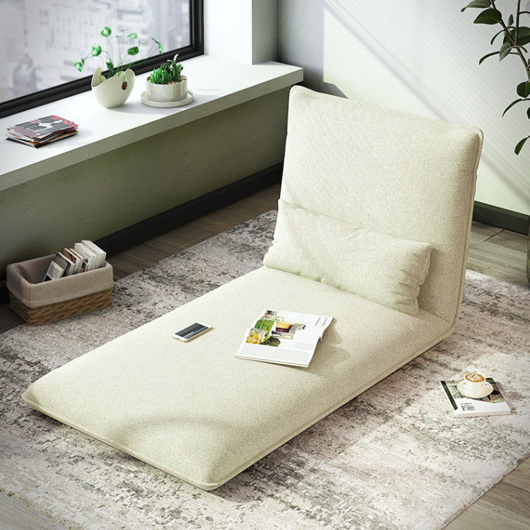 Frame metallico 25,59 "sedia reclinabile in pelle di colore polpa di colore reclinabile ad ampio standard