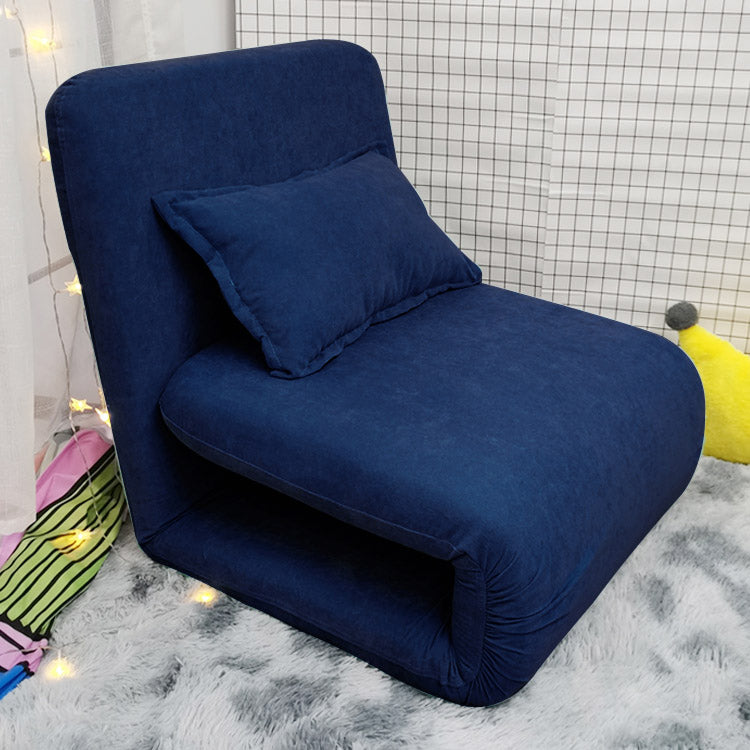 Frame metallico 25,59 "sedia reclinabile in pelle di colore polpa di colore reclinabile ad ampio standard