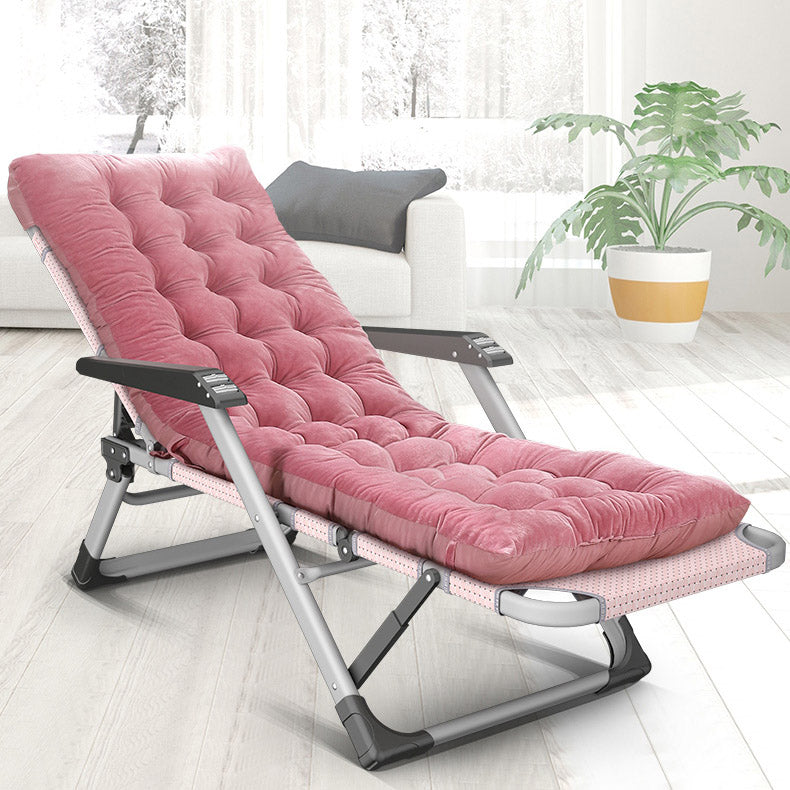 Metal Recliner Chair Modern Standard (No Motion) Standard Recliner Clearhalo 'Chairs & Seating' 'furn' 'furn_recliners' 'Furniture' 'Living Room Furniture' 'Recliners' 7091261