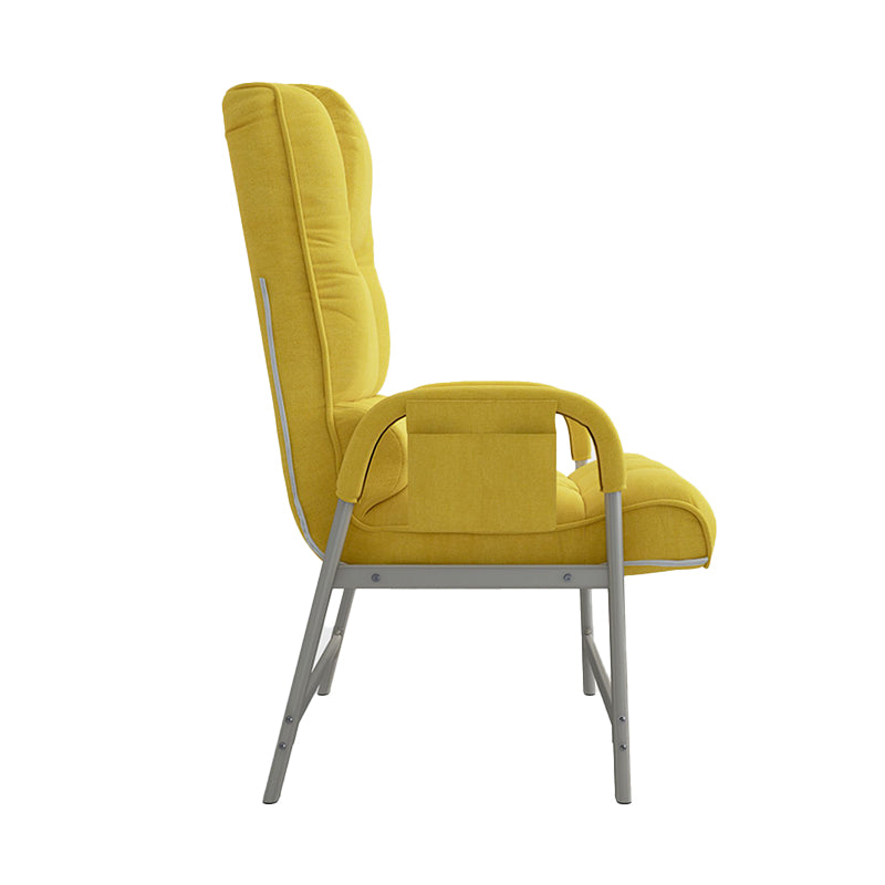 Metal Standard Recliner Solid Color Living Room Arm storage Recliner Chair Clearhalo 'Chairs & Seating' 'furn' 'furn_recliners' 'Furniture' 'Living Room Furniture' 'Recliners' 7091387
