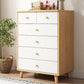 Contemporary Rectangle Storage Cabinet with Drawer Wooden Accent Cabinet