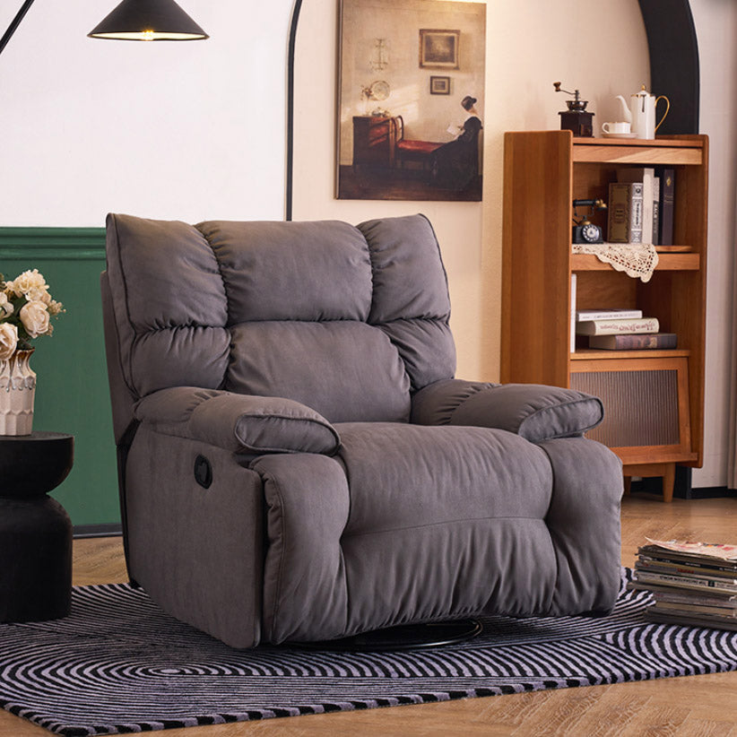 Chaise inclinable inclinable à bascule à bascule de couleur de couleur unie solide