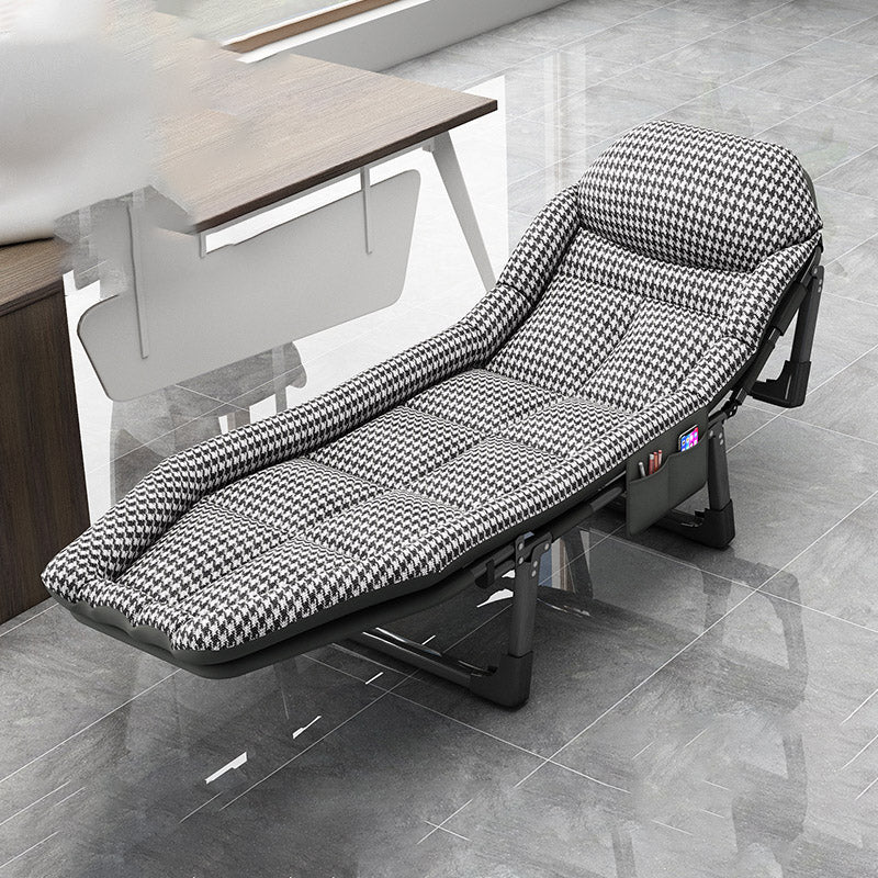 Metallrahmen Standard Liege 25,59 "breitklappbarer Liegestuhl