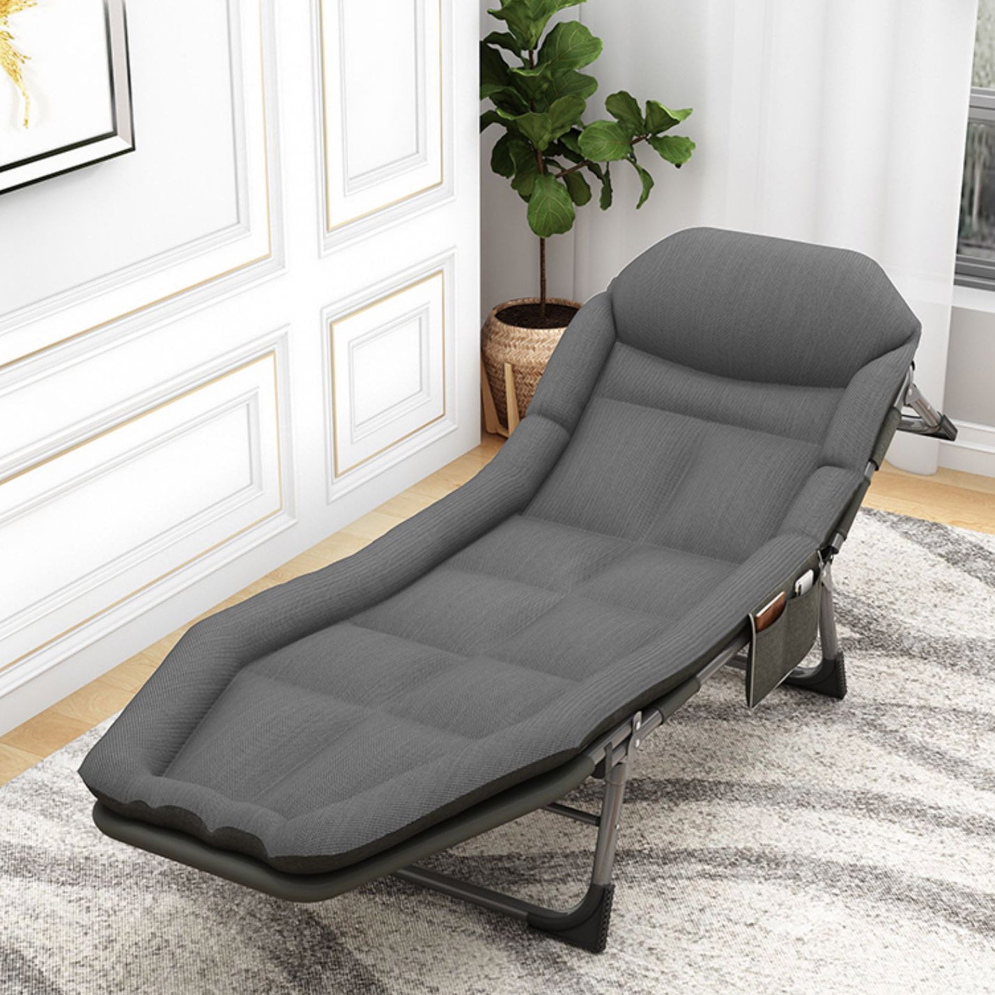 Fauteuil inclinable standard à cadre métallique 25,59 "