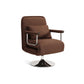 Contemporary Standard Recliner Lumbar Support Recliner Chair for Living Room Adjustable Linen Coffee Clearhalo 'Chairs & Seating' 'furn' 'furn_recliners' 'Furniture' 'Living Room Furniture' 'Recliners' 7091517
