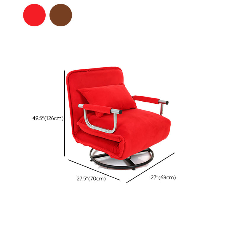 Contemporary Standard Recliner Lumbar Support Recliner Chair for Living Room Clearhalo 'Chairs & Seating' 'furn' 'furn_recliners' 'Furniture' 'Living Room Furniture' 'Recliners' 7091526