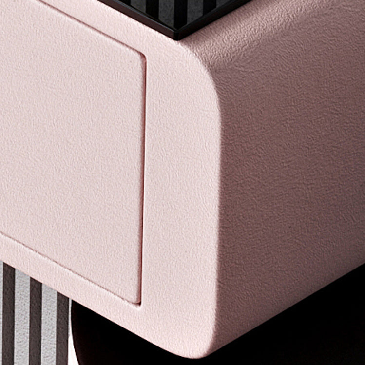 Light Glass Top Makeup Vanity Desk Storage Box Makeup Vanity Set Clearhalo 'Bedroom Furniture' 'furn' 'furn_makeup_vanities' 'Furniture' 'Makeup Vanities' 'makeup_vanities' 7091574