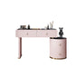 Light Glass Top Makeup Vanity Desk Storage Box Makeup Vanity Set Makeup Vanity 31"L x 16"W x 30"H Clearhalo 'Bedroom Furniture' 'furn' 'furn_makeup_vanities' 'Furniture' 'Makeup Vanities' 'makeup_vanities' 7091575