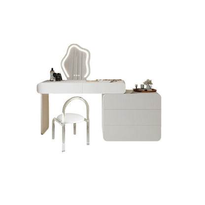 Moderne beleuchtete Spiegel Waschtische Schlafzimmer Make -up Eitelkeitstisch Tisch mit Schublade