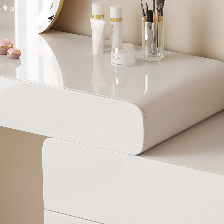 Moderne beleuchtete Spiegel Waschtische Schlafzimmer Make -up Eitelkeitstisch Tisch mit Schublade