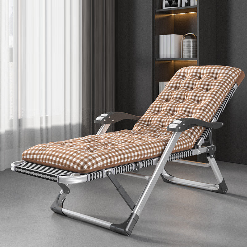 Metal Modern Standard Recliner Standard (No Motion) Recliner Chair with Arm Orange Clearhalo 'Chairs & Seating' 'furn' 'furn_recliners' 'Furniture' 'Living Room Furniture' 'Recliners' 7091715