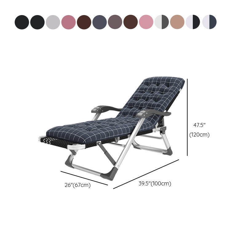 Metal Modern Standard Recliner Standard (No Motion) Recliner Chair with Arm Clearhalo 'Chairs & Seating' 'furn' 'furn_recliners' 'Furniture' 'Living Room Furniture' 'Recliners' 7091717