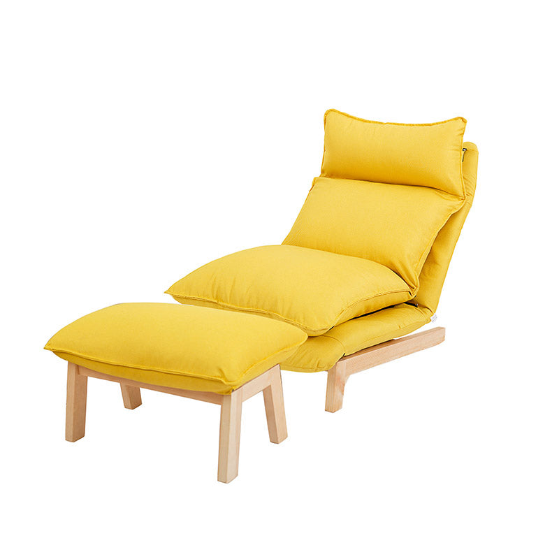 Recliner standard di colore solido 31,49 "sedia a reclinabile larga con ottomana