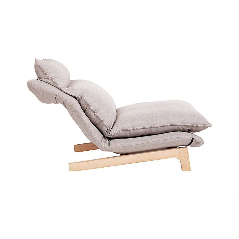 Recliner standard di colore solido 31,49 "sedia a reclinabile larga con ottomana