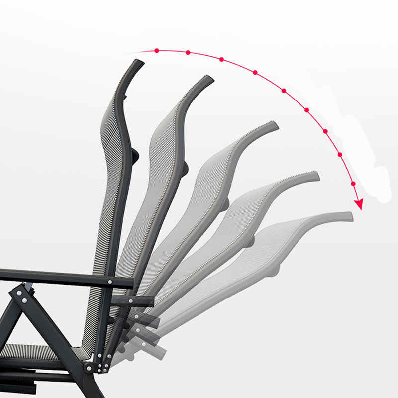 Reclinable estándar de rockero contemporáneo en reclinable de color sólido