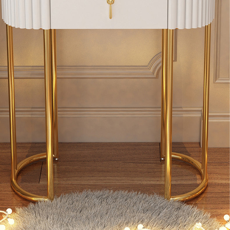 Storage Makeup Vanity Desk Bedroom Dressing Table Stool Set with Drawer Clearhalo 'Bedroom Furniture' 'furn' 'furn_makeup_vanities' 'Furniture' 'Makeup Vanities' 'makeup_vanities' 7091797