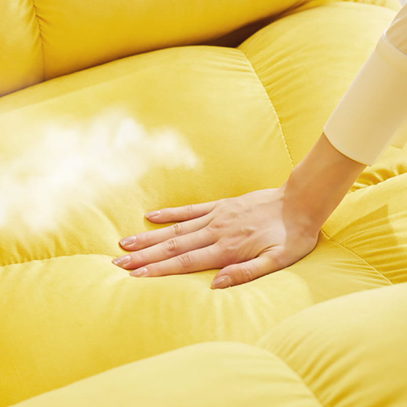 Velvet Gray Recliner Solid Color Recliner Chair 41.33 Inch Wide Clearhalo 'Chairs & Seating' 'furn' 'furn_recliners' 'Furniture' 'Living Room Furniture' 'Recliners' 7091854