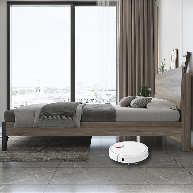 Moderne Massivholz Kopfteil Standard -Bettmatratze enthalten Bettrahmen mit individuellen Beinen