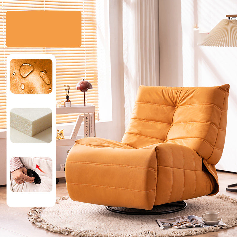 Reckin de puissance en cuir 41,73 "W Home Theatre Reclin avec rangement